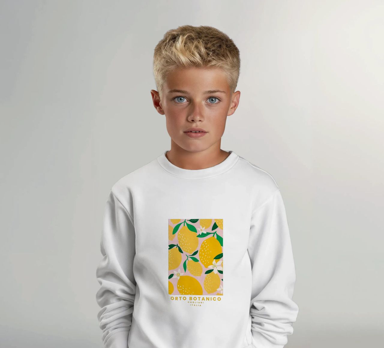 Orto Botanico felpa bambino da Pure