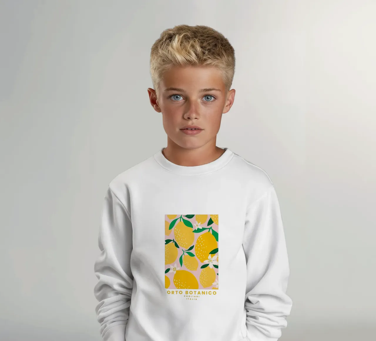 Orto Botanico felpa bambino da Pure
