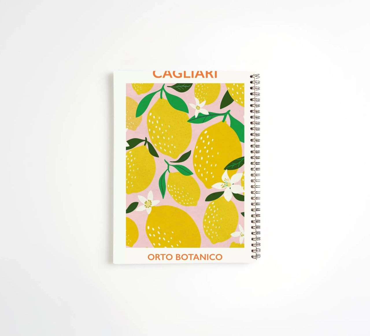 Orto Botanico notitieboek met spiraal van Pure