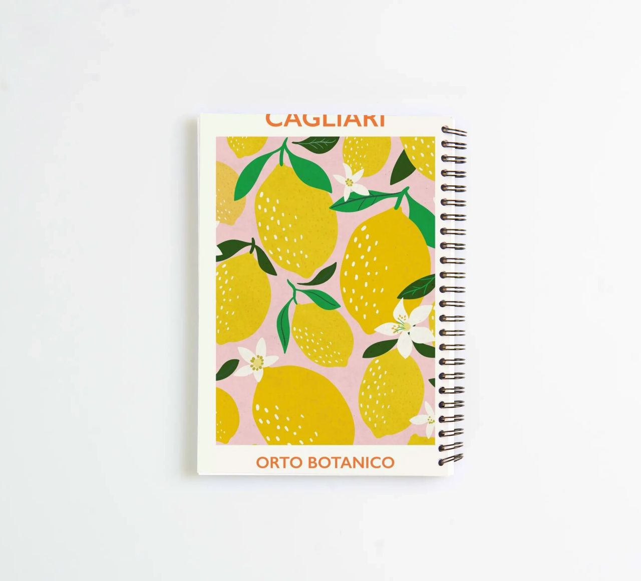 Orto Botanico notitieboek met spiraal van Pure