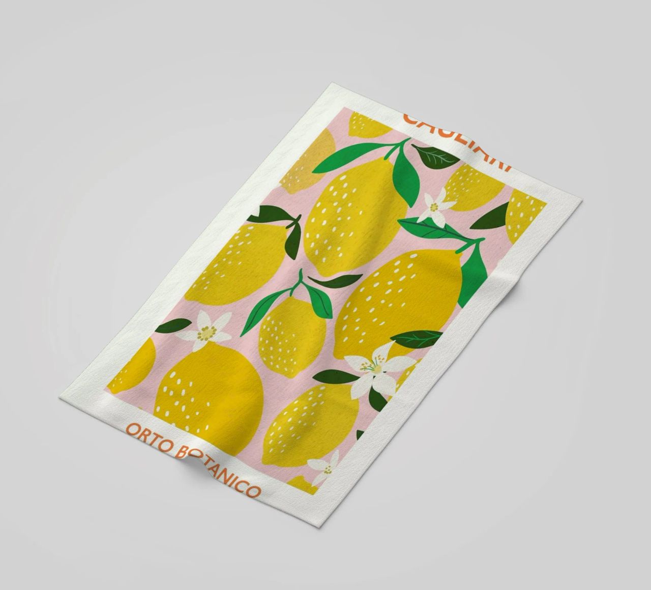 Orto Botanico serviette de plage de Pure