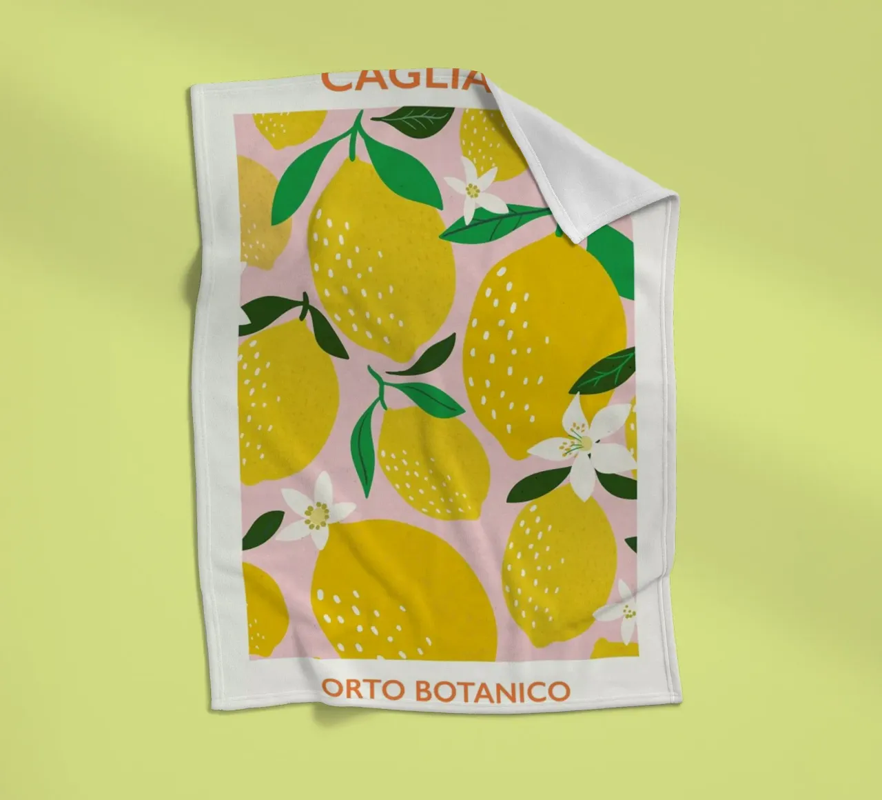 Orto Botanico fleece blanket by Pure