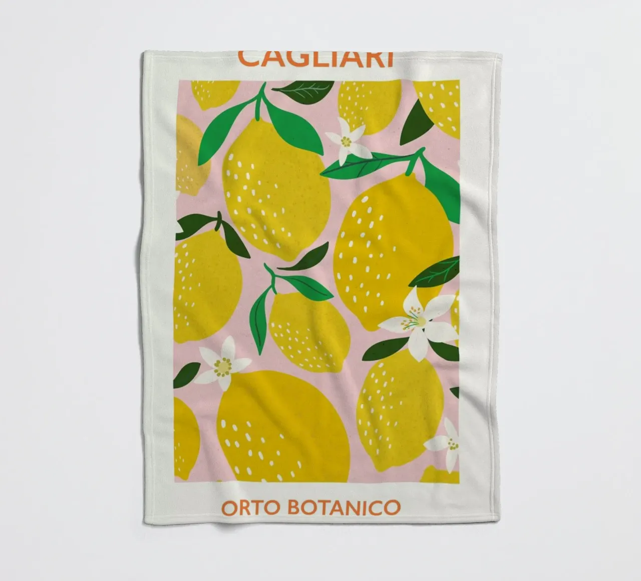 Orto Botanico fleece blanket by Pure