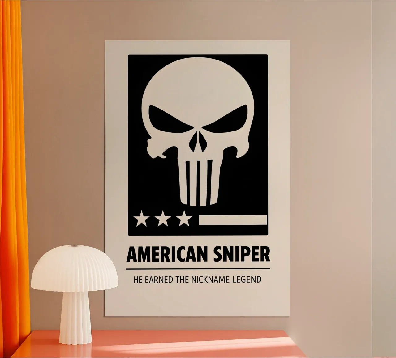 American Sniper Print hahnemühle by MoviesArt