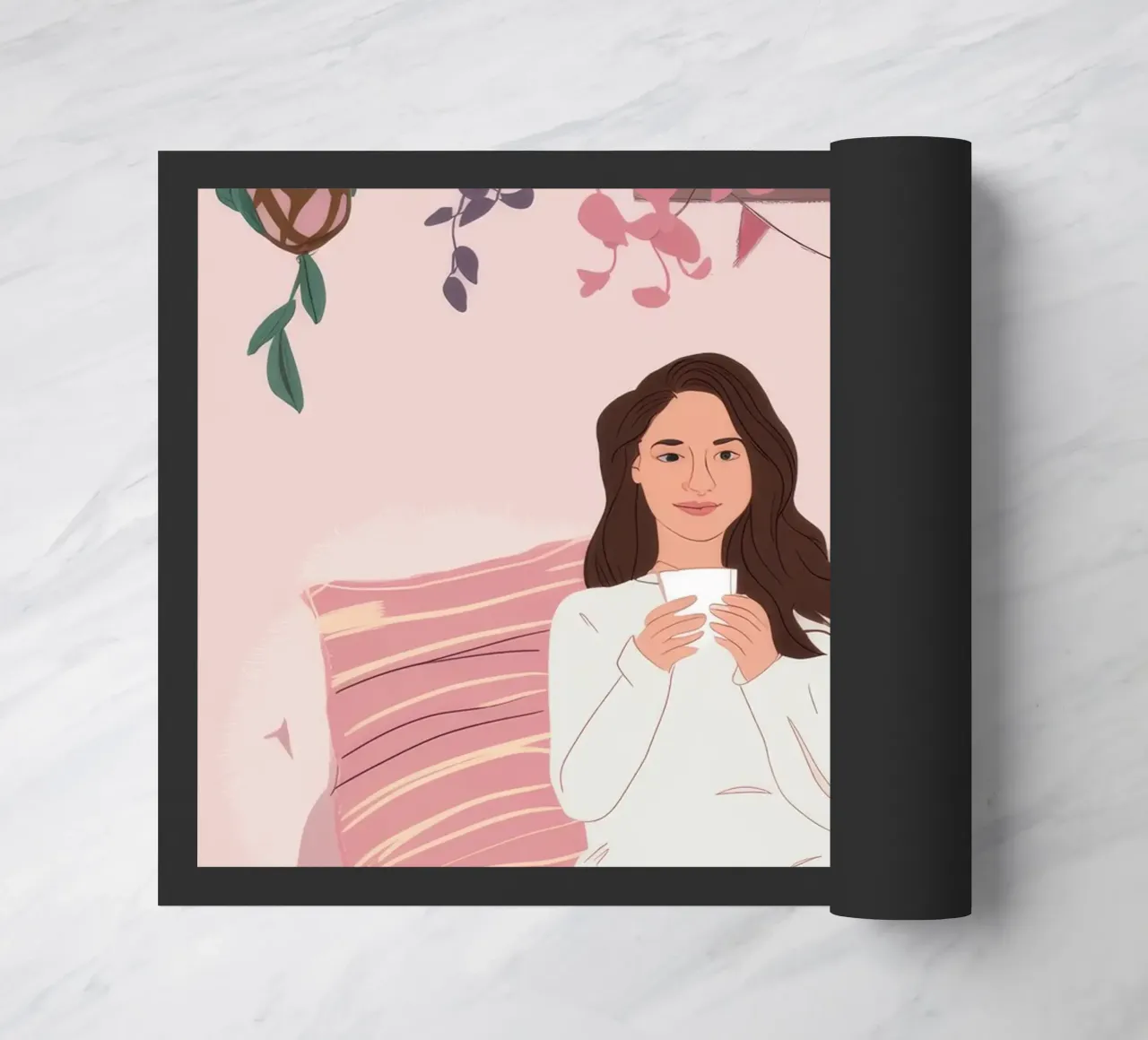 Tè e tempo verde zerbino da Arcane Shade