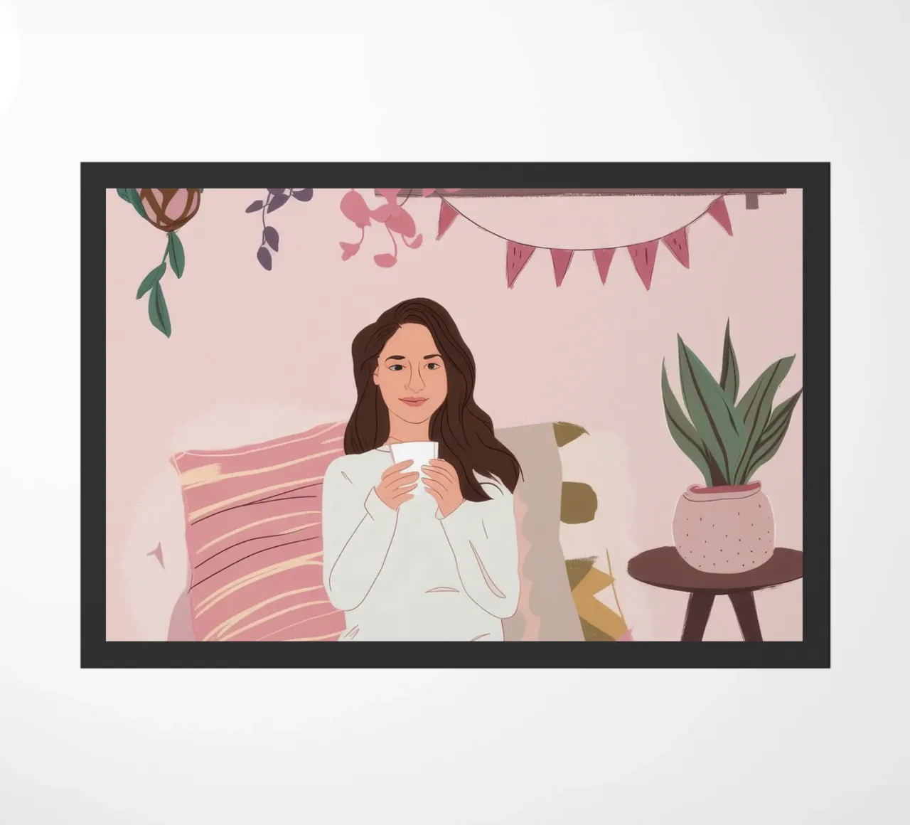 Tè e tempo verde zerbino da Arcane Shade