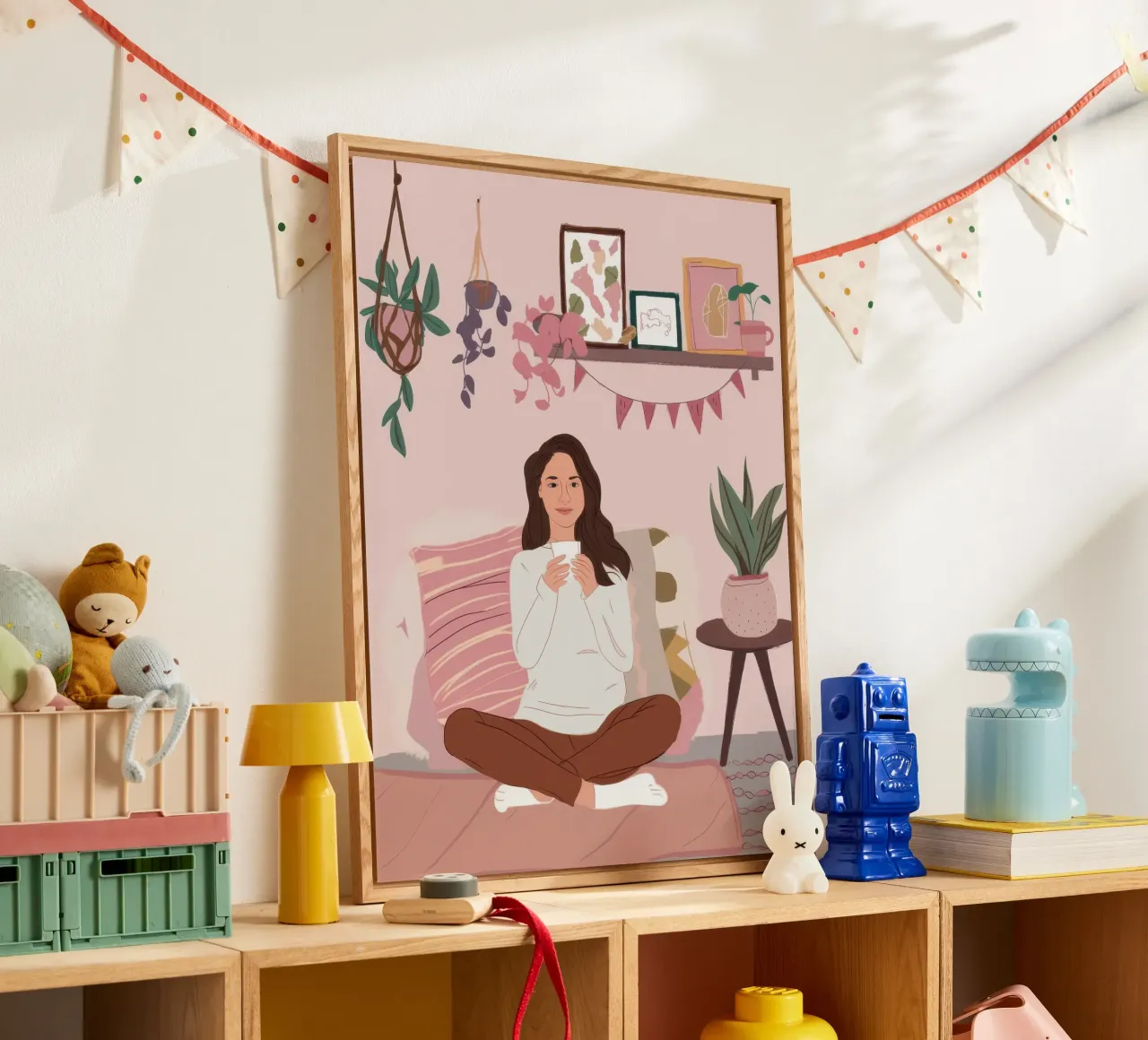 Tè e tempo verde plexiglass da Arcane Shade