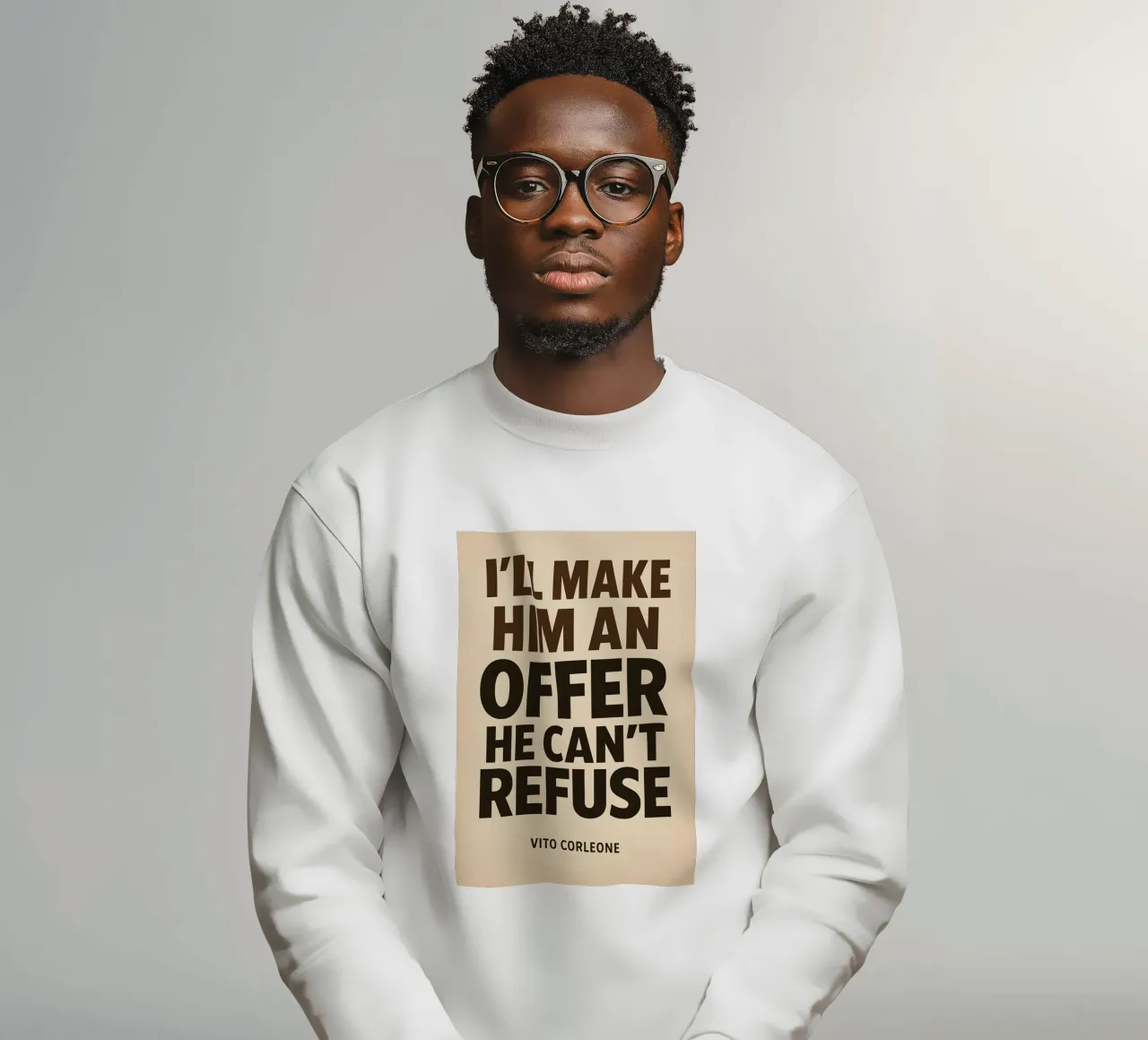 An Offer He Can’t Refuse Print felpa da MoviesArt