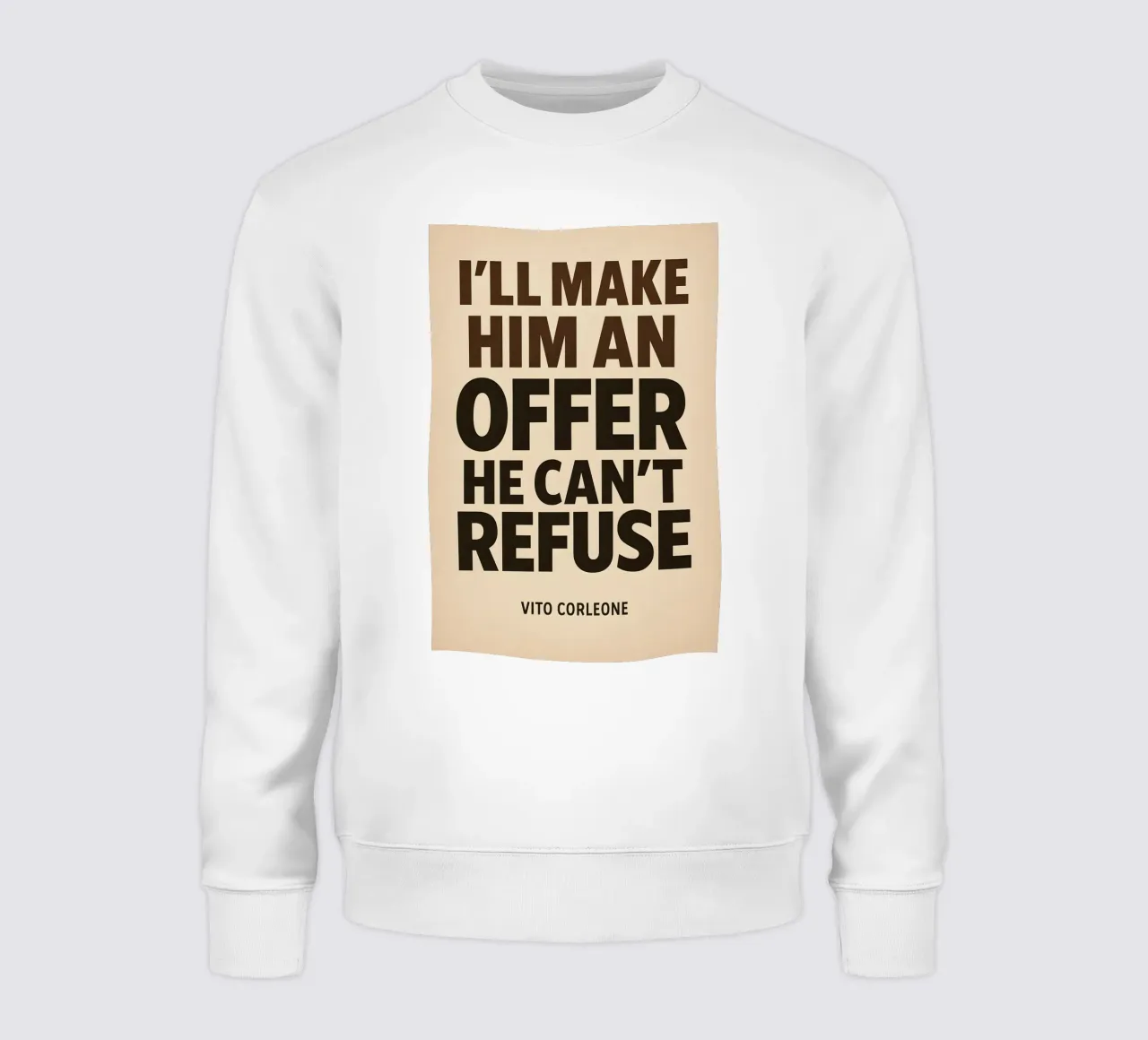 An Offer He Can’t Refuse Print felpa da MoviesArt