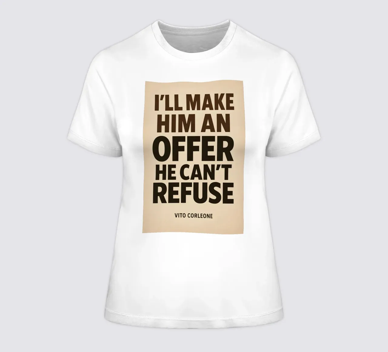 An Offer He Can’t Refuse Print t-shirt da donna da MoviesArt