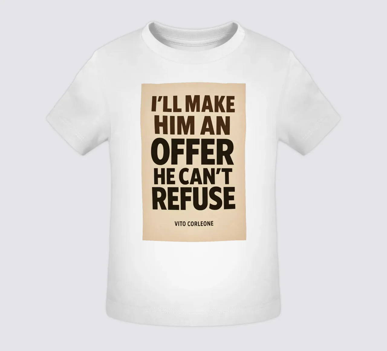 An Offer He Can’t Refuse Print maglietta neonato da MoviesArt