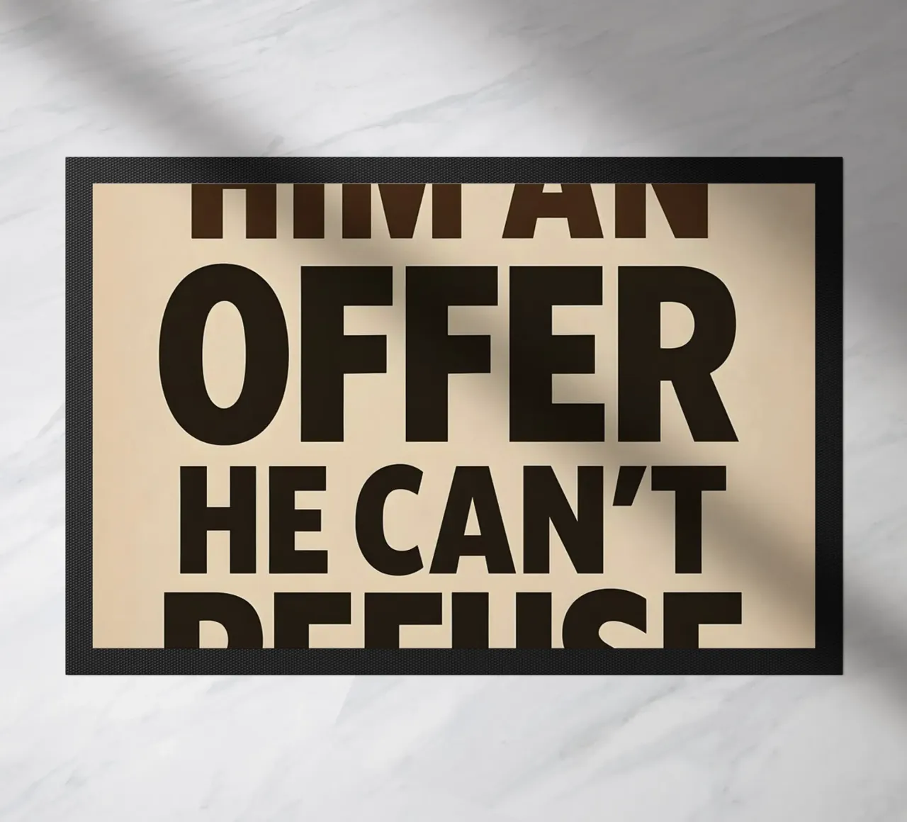 An Offer He Can’t Refuse Print zerbino da MoviesArt