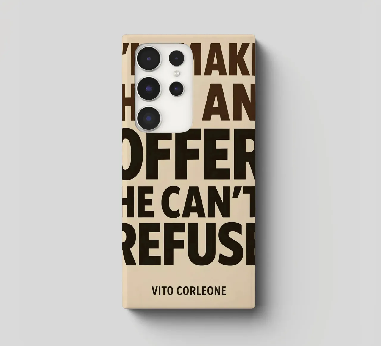 An Offer He Can’t Refuse Print cover samsung da MoviesArt