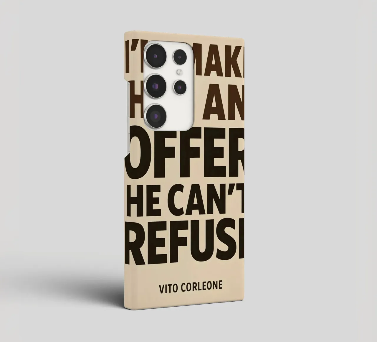 An Offer He Can’t Refuse Print cover samsung da MoviesArt