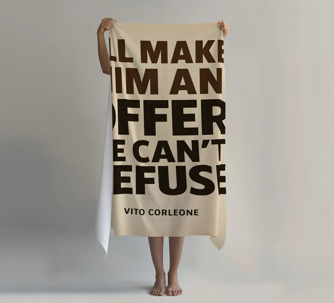 An Offer He Can’t Refuse Print telo mare da MoviesArt