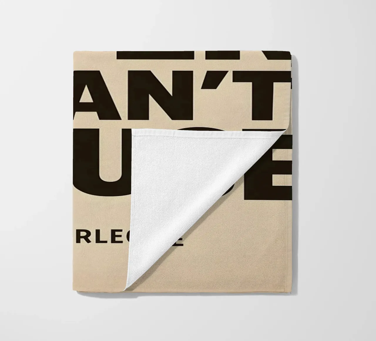 An Offer He Can’t Refuse Print strandhanddoek van MoviesArt