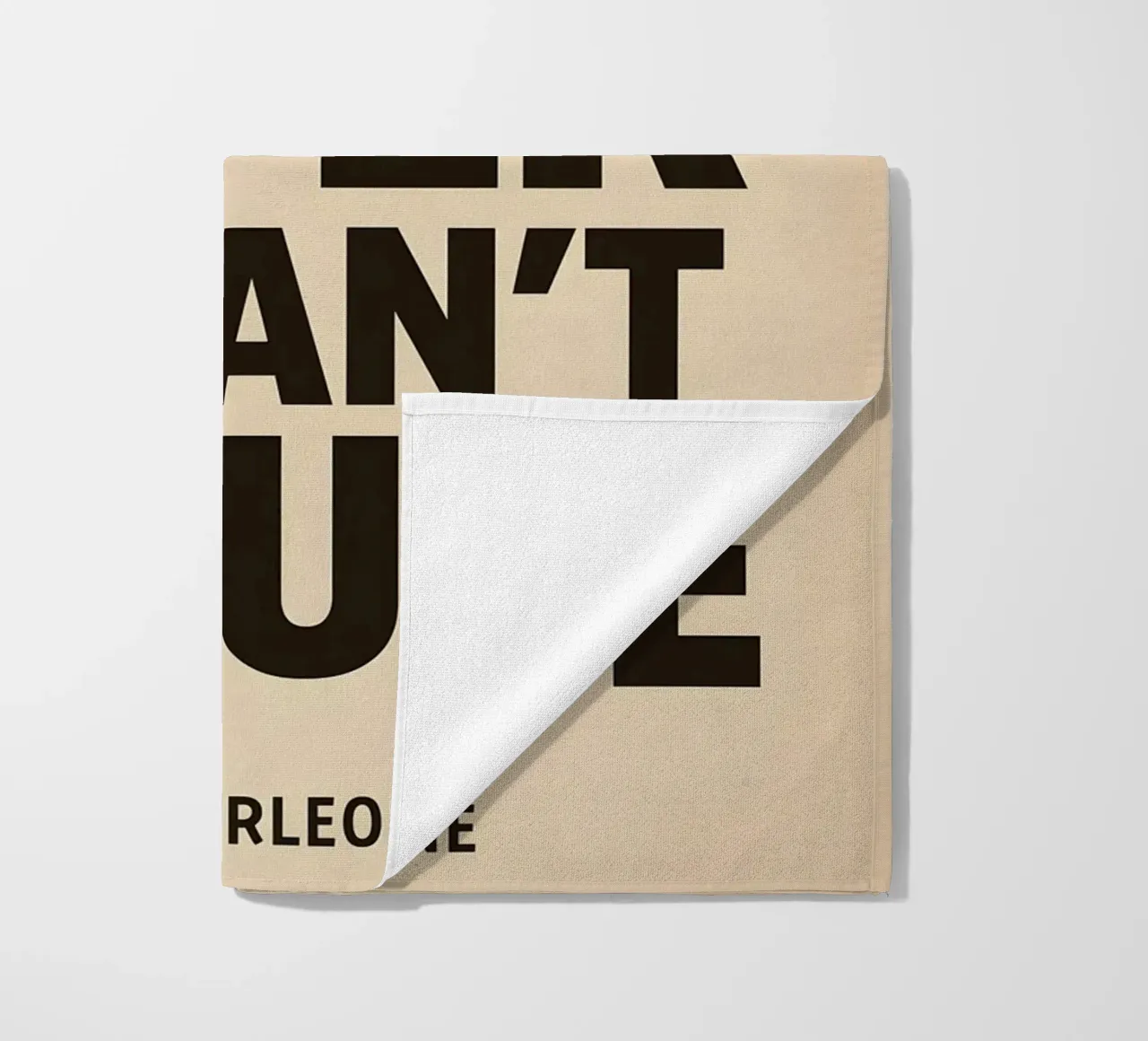 An Offer He Can’t Refuse Print strandhanddoek van MoviesArt