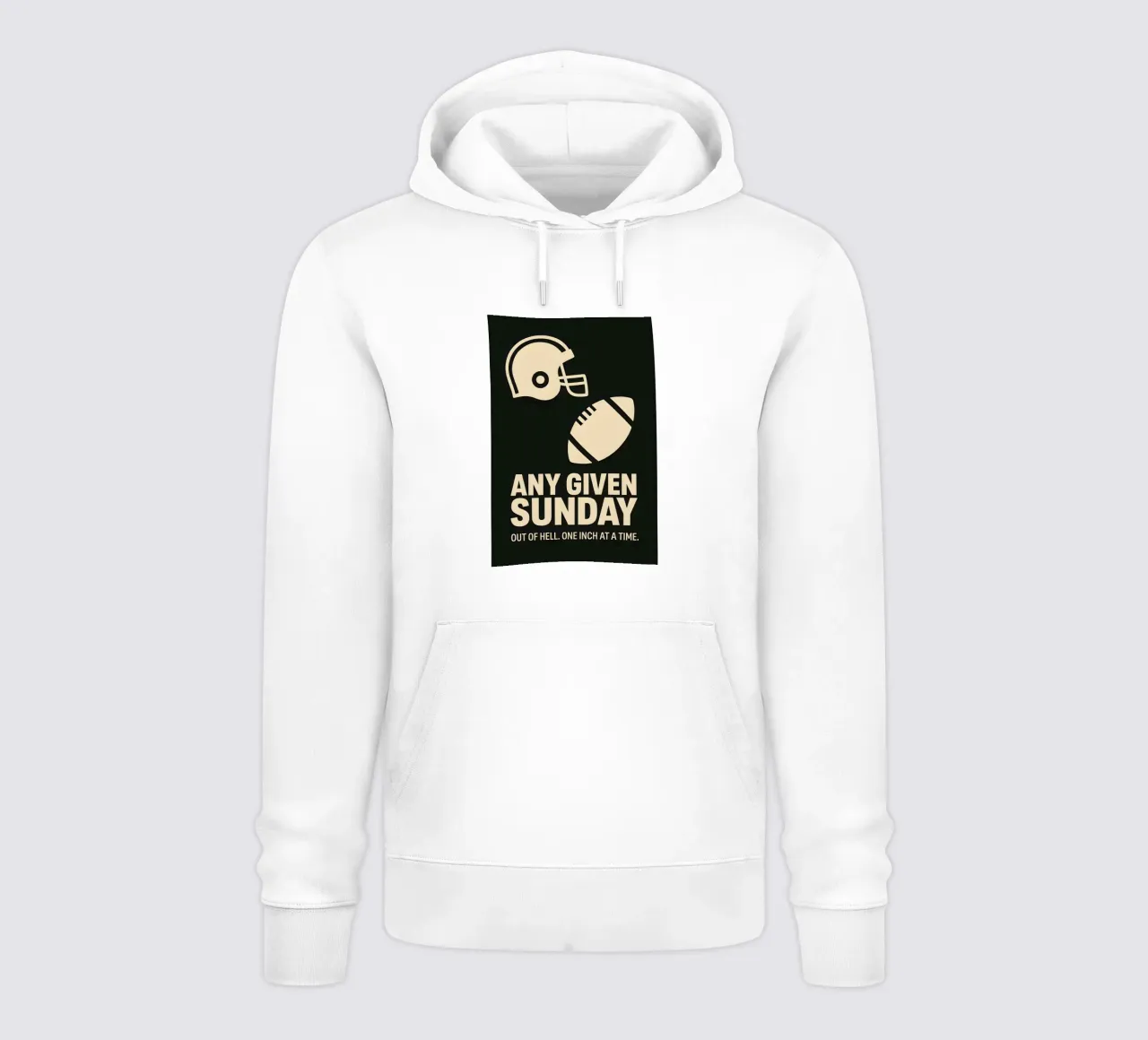 Any Given Sunday Print felpa con cappuccio da MoviesArt