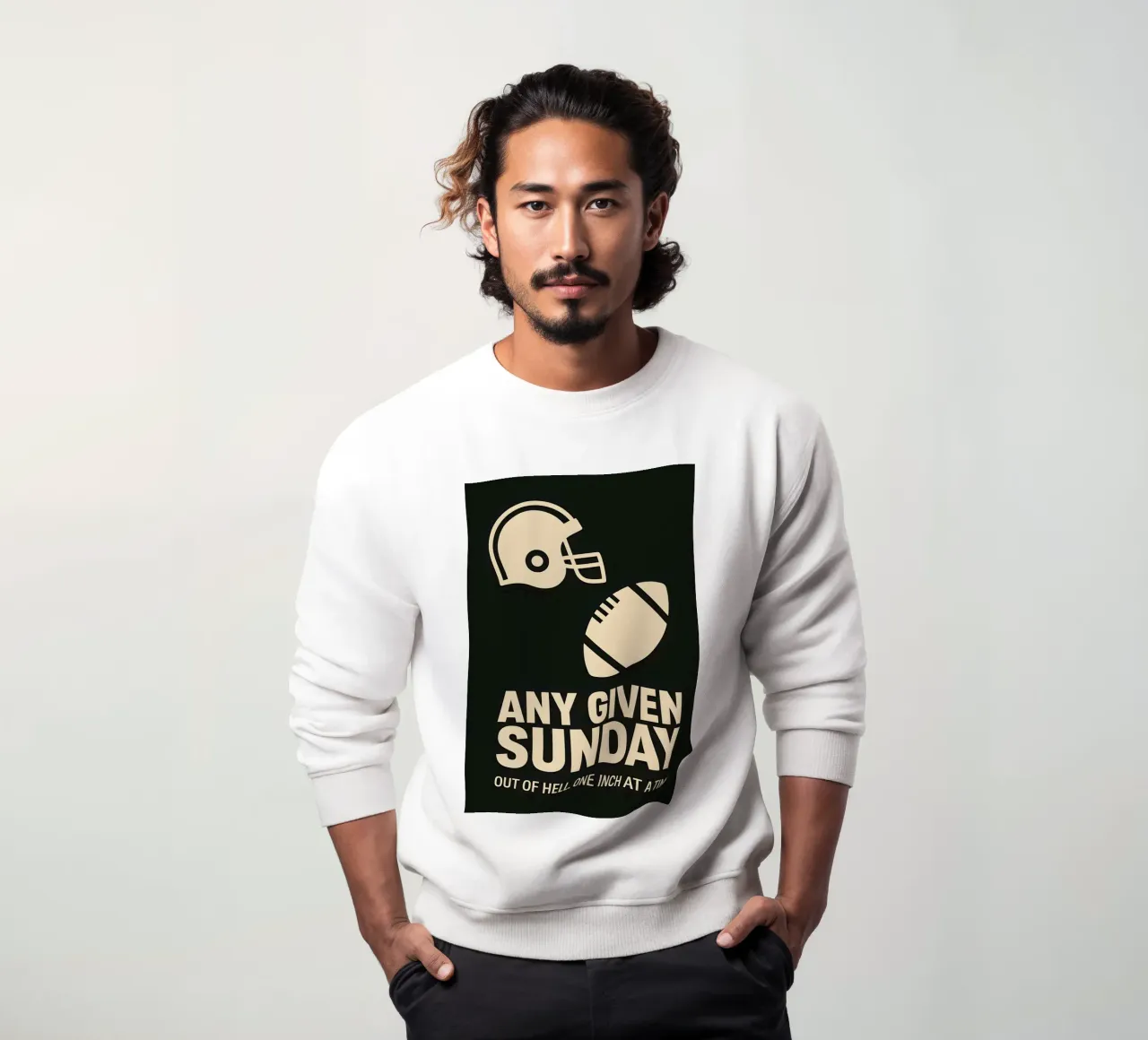 Any Given Sunday Print sudadera de MoviesArt