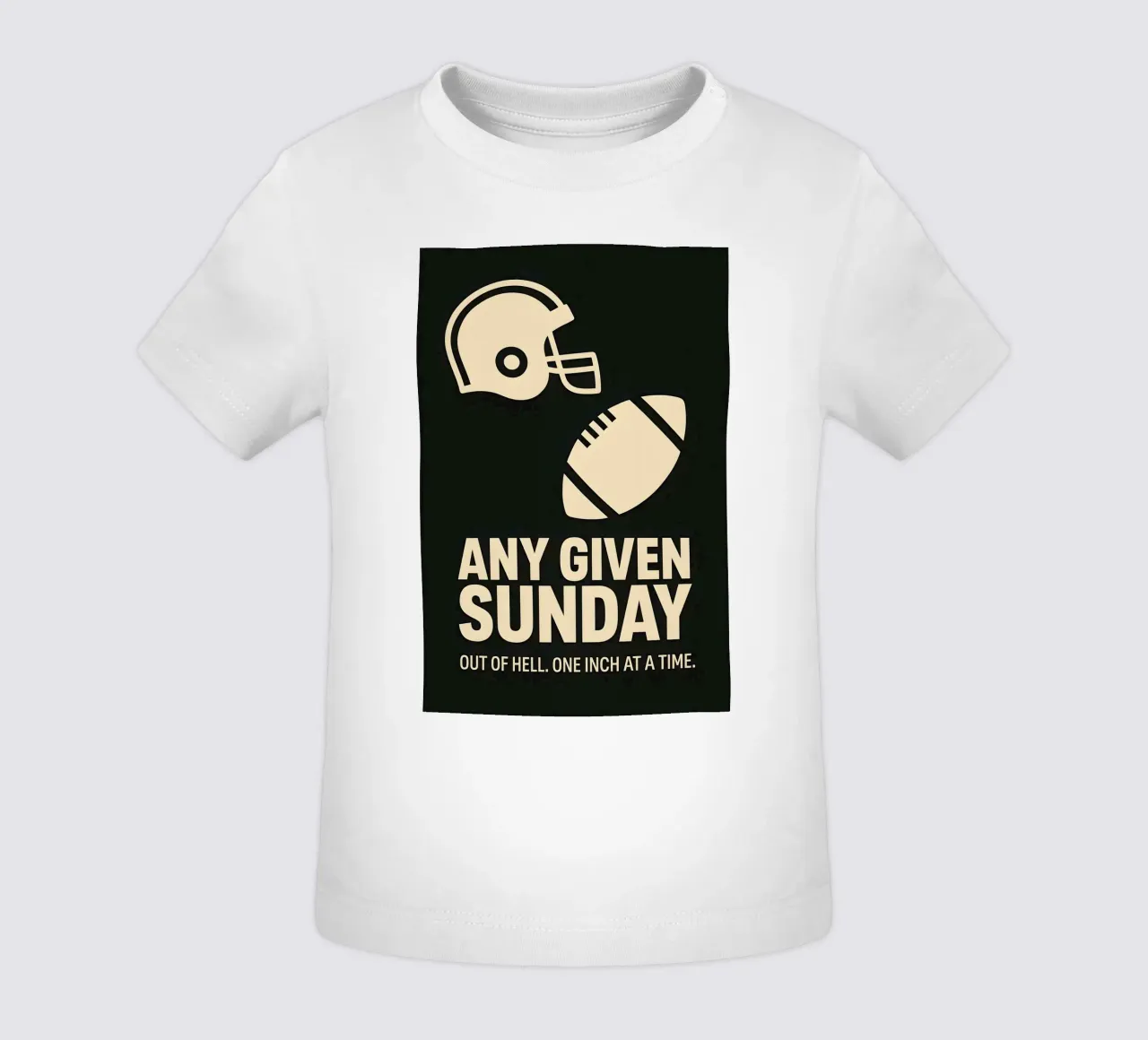 Any Given Sunday Print maglietta neonato da MoviesArt