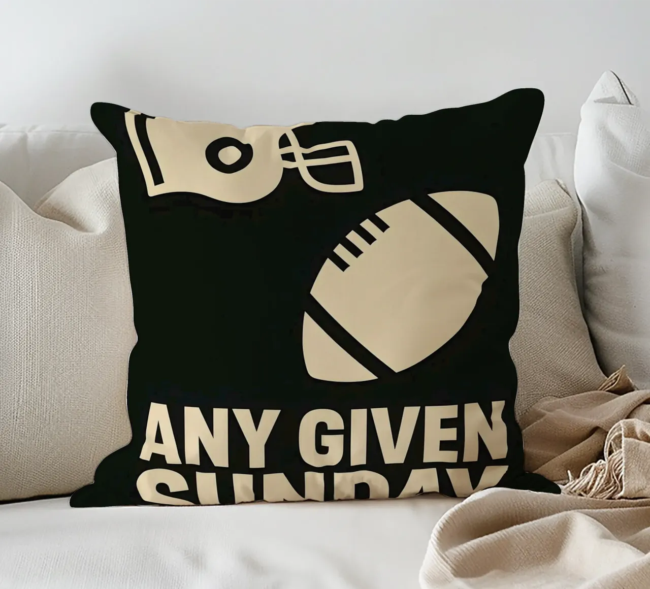 Any Given Sunday Print kussen van MoviesArt