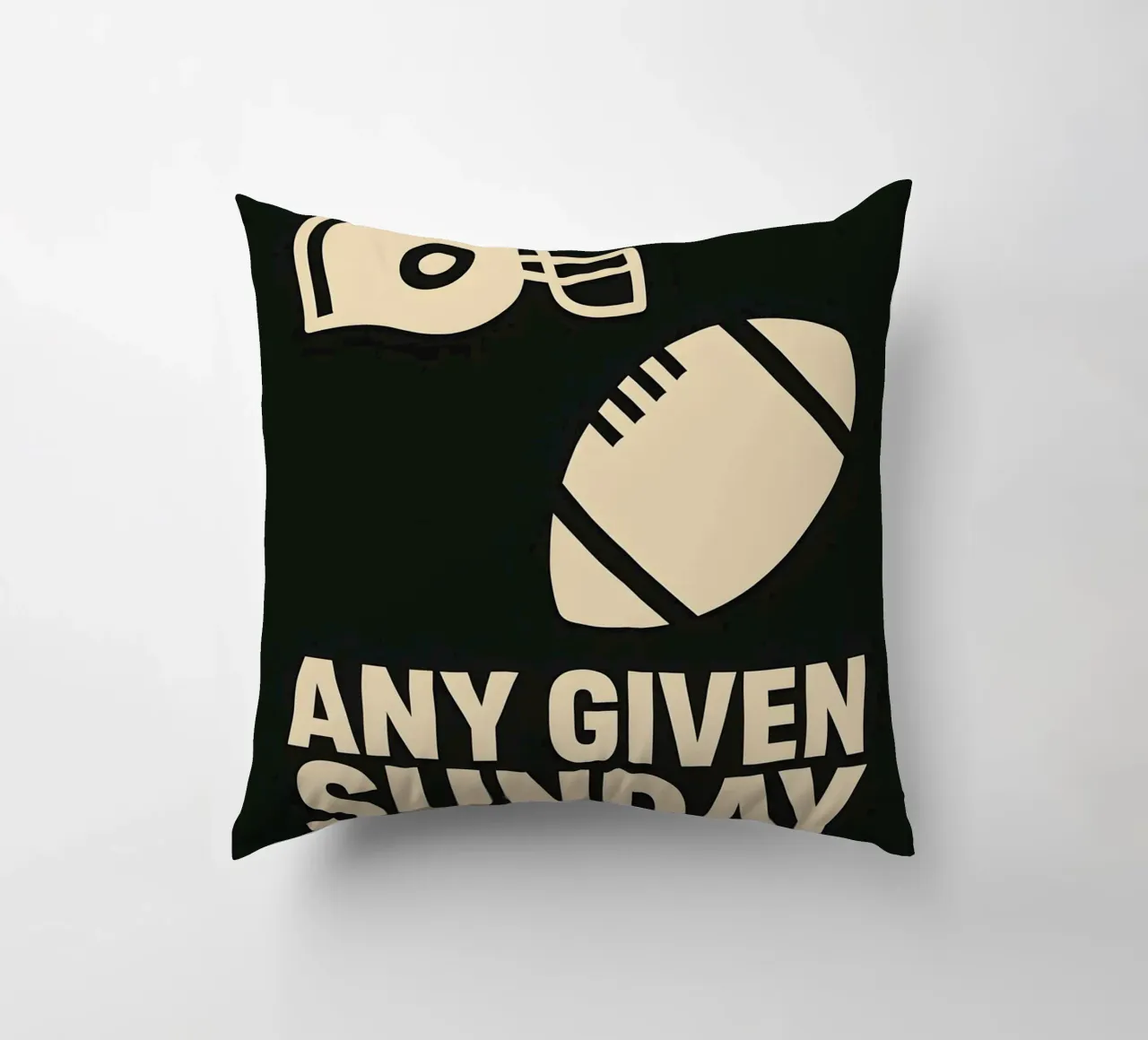 Any Given Sunday Print cuscino da MoviesArt