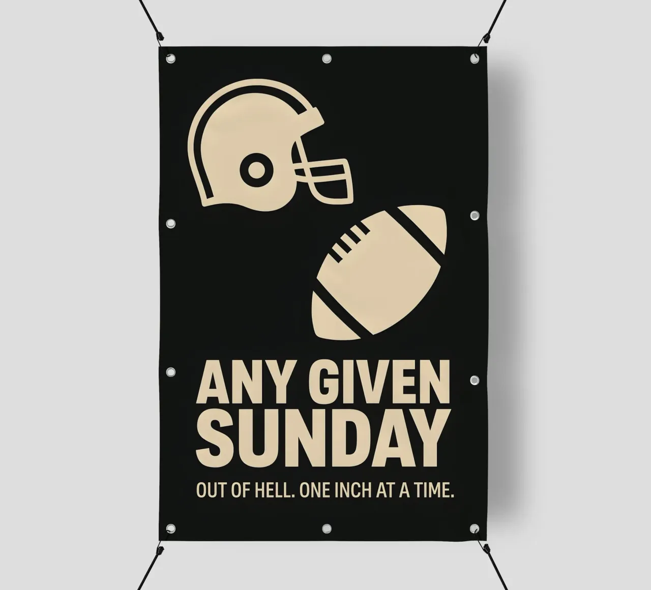 Any Given Sunday Print telo in pvc da MoviesArt