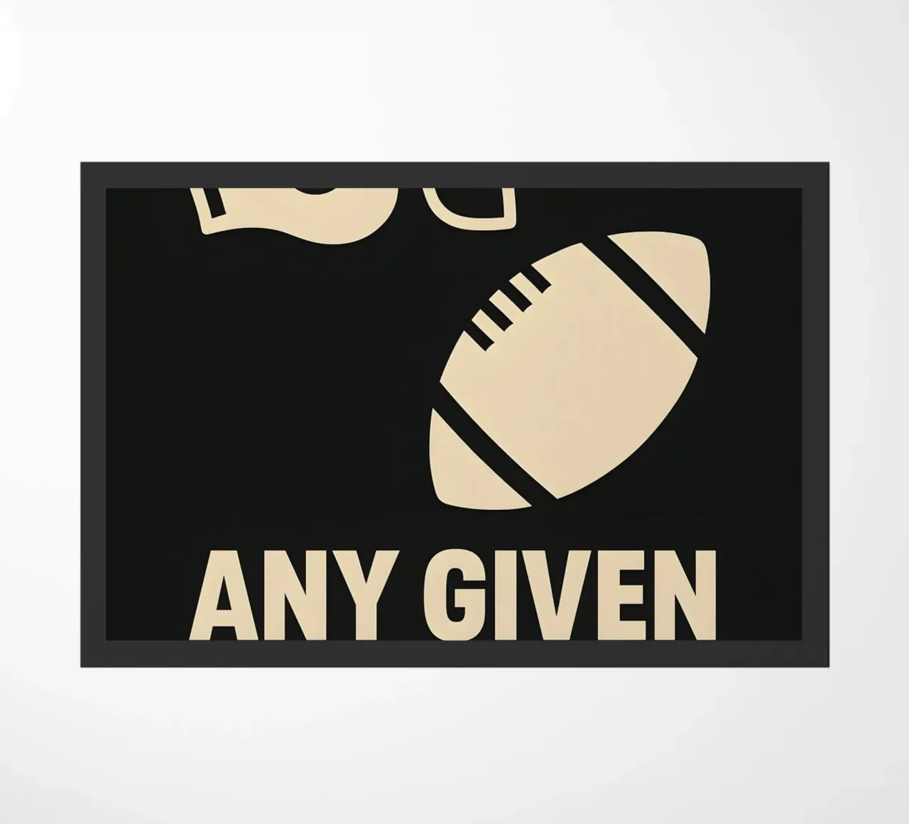 Any Given Sunday Print zerbino da MoviesArt