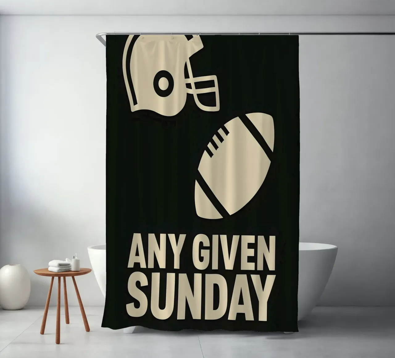Any Given Sunday Print Duschvorhang von MoviesArt