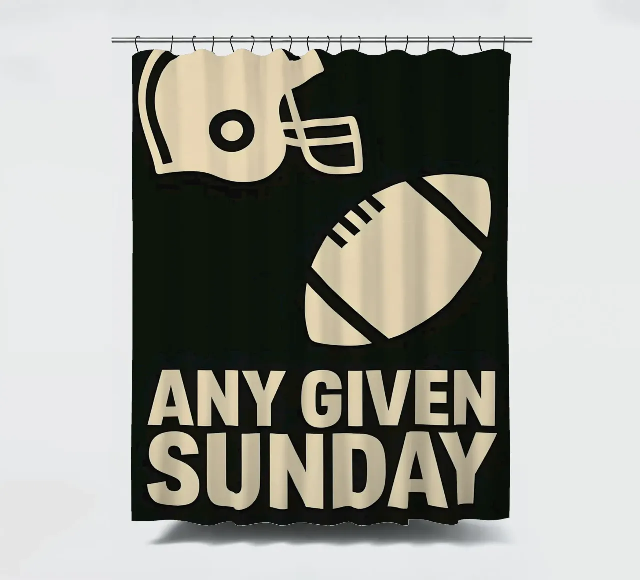 Any Given Sunday Print Duschvorhang von MoviesArt