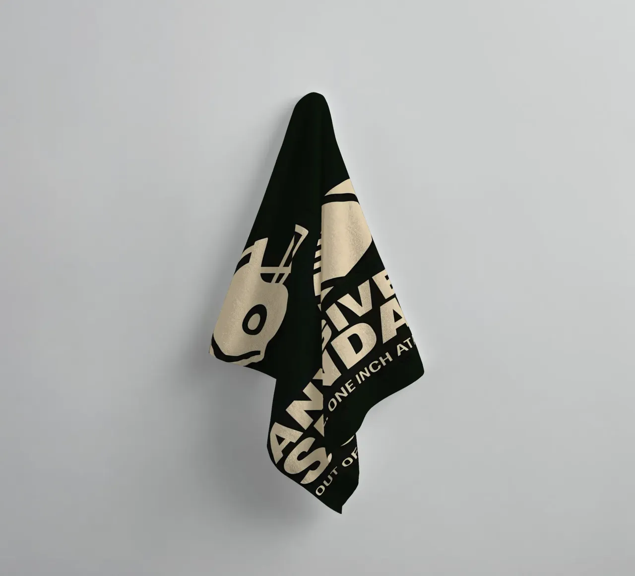 Any Given Sunday Print towel by MoviesArt