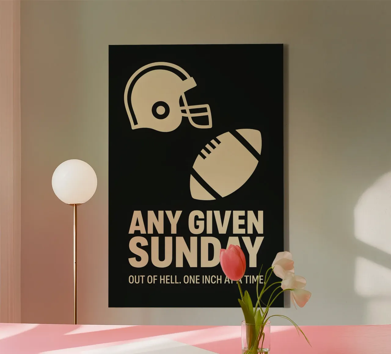 Any Given Sunday Print tela da MoviesArt