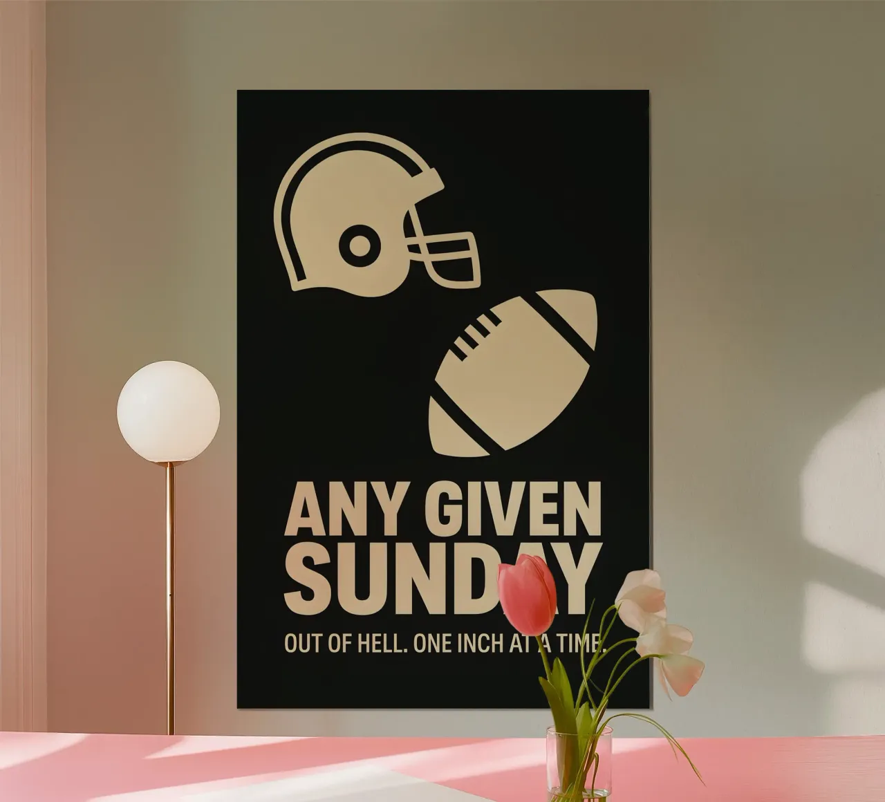 Any Given Sunday Print carta hahnemühle da MoviesArt