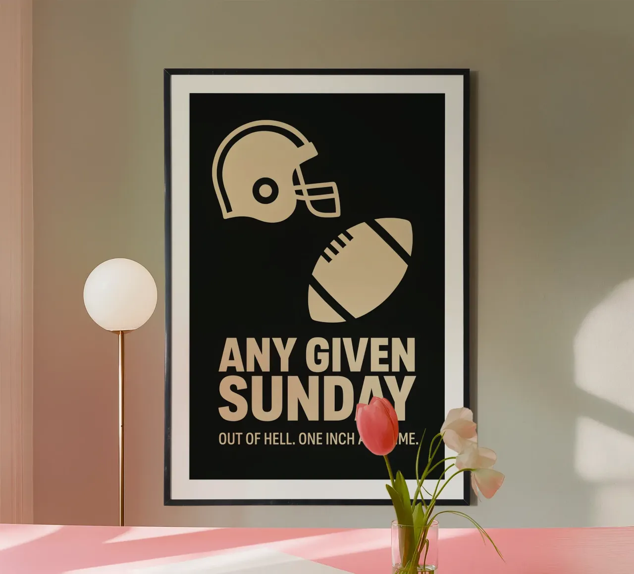 Any Given Sunday Print carta hahnemühle da MoviesArt