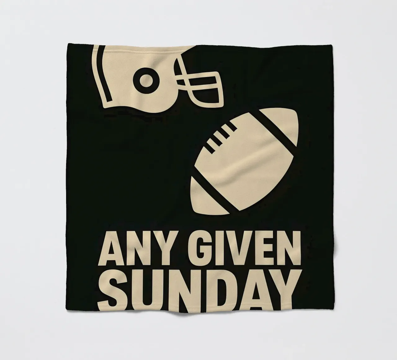 Any Given Sunday Print coperta in pile da MoviesArt