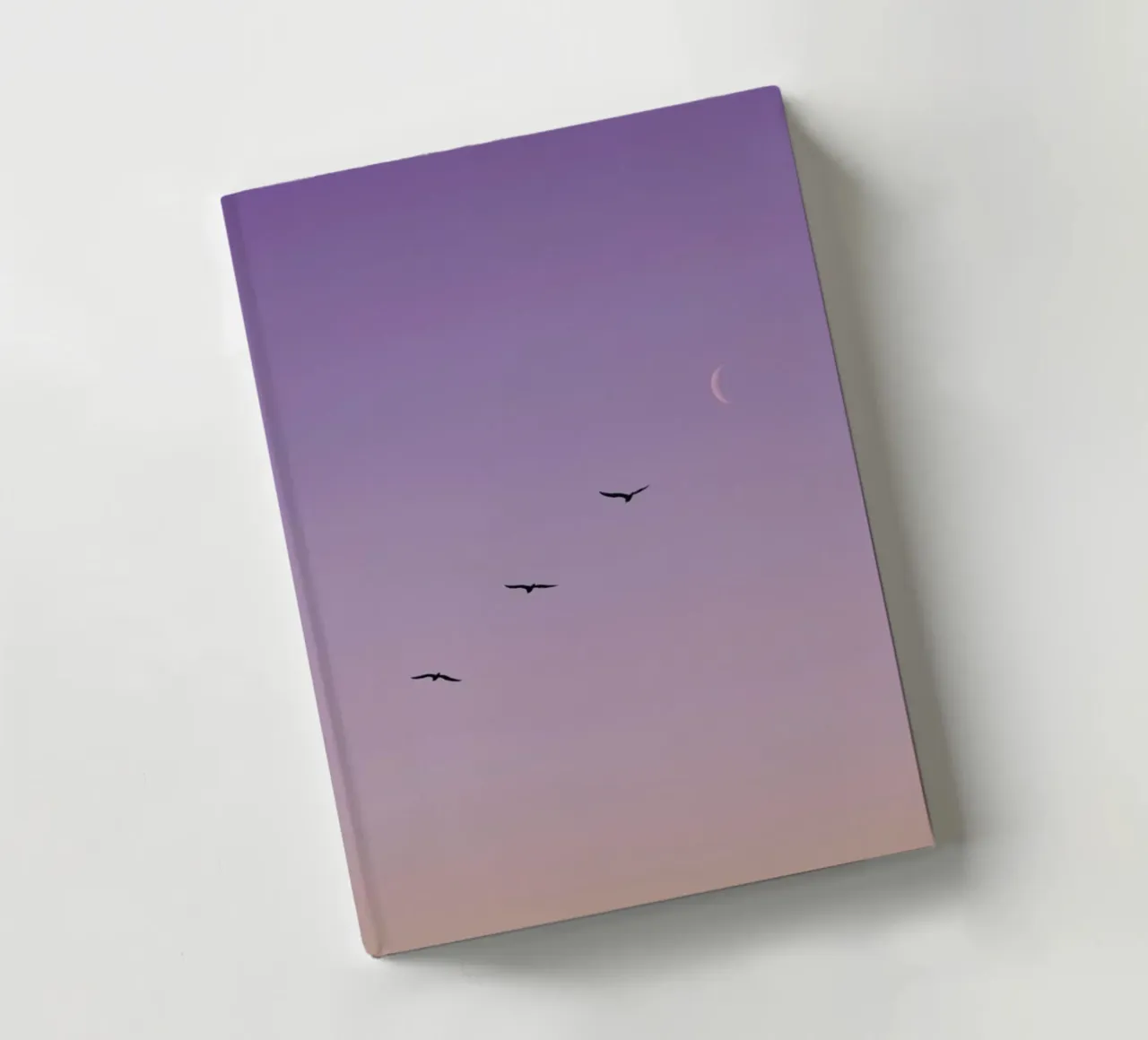 To The Moon And Back notebook by Rupert Höller