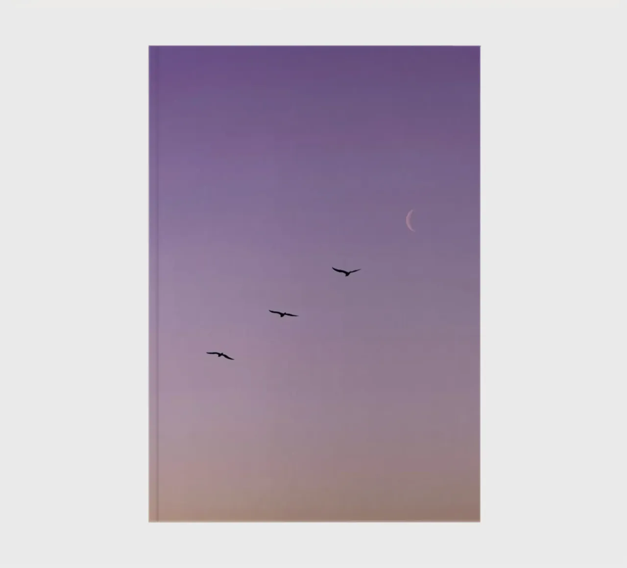 To The Moon And Back notebook by Rupert Höller