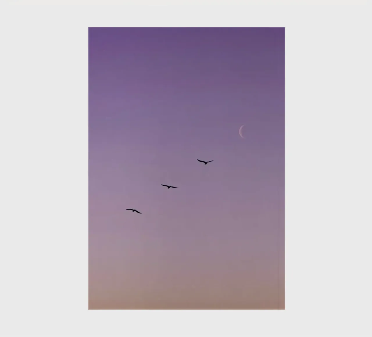 To The Moon And Back notebook by Rupert Höller