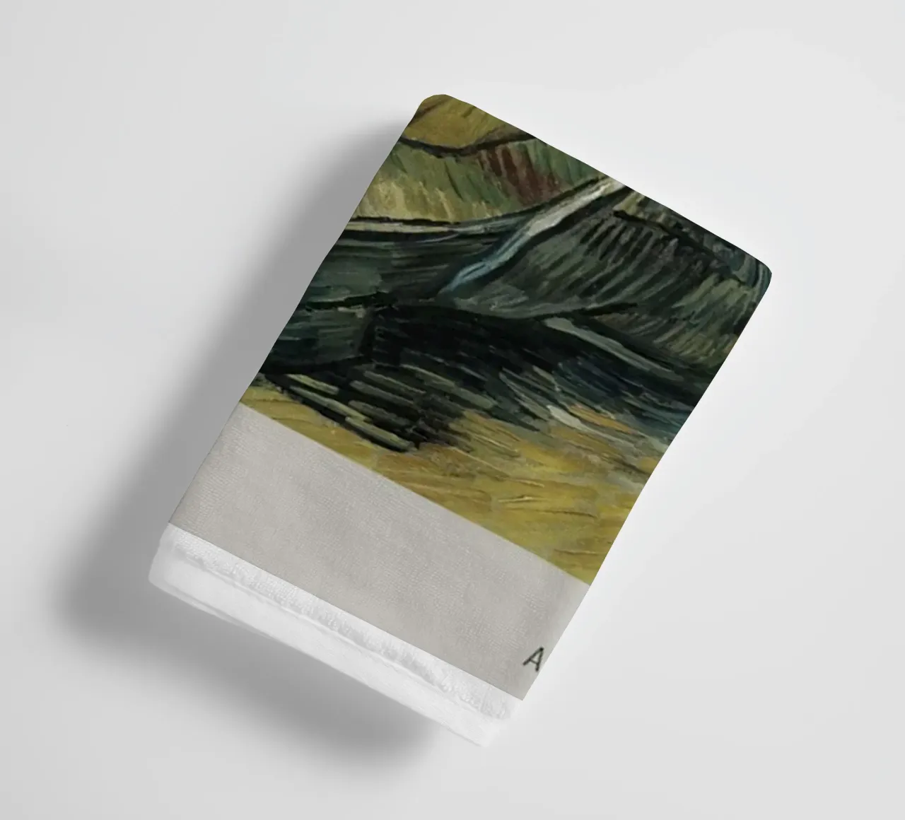 Un paio di zoccoli in pelle, Vincent Van Gogh asciugamano da bagno da Spencer Farrell2