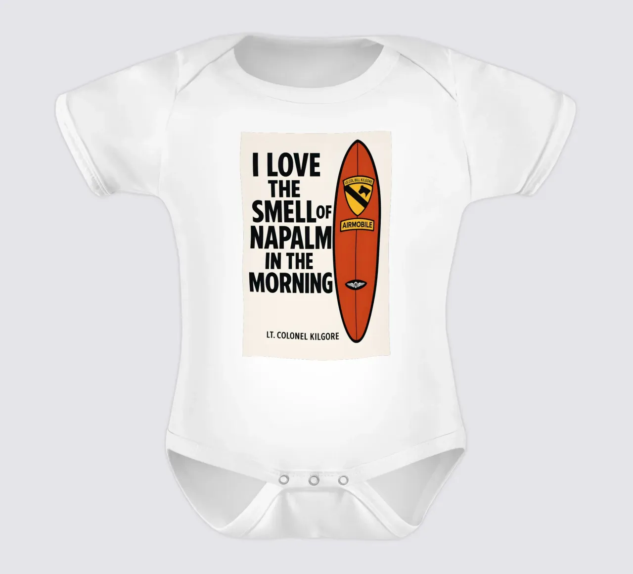 Apocalypse Now Print body neonato maniche corte da MoviesArt