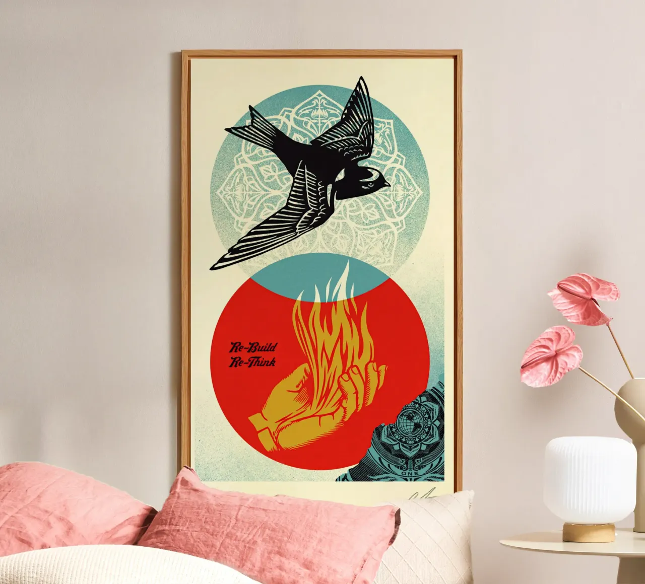 Ri-costruire Ri-pensare alluminio dibond da American Poster