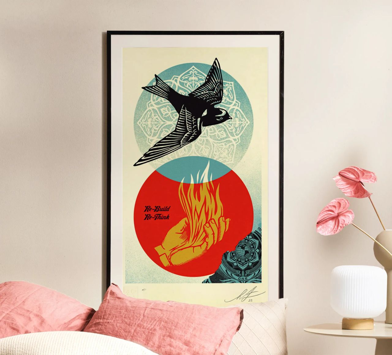 Neu bauen Neu denken Poster von American Poster