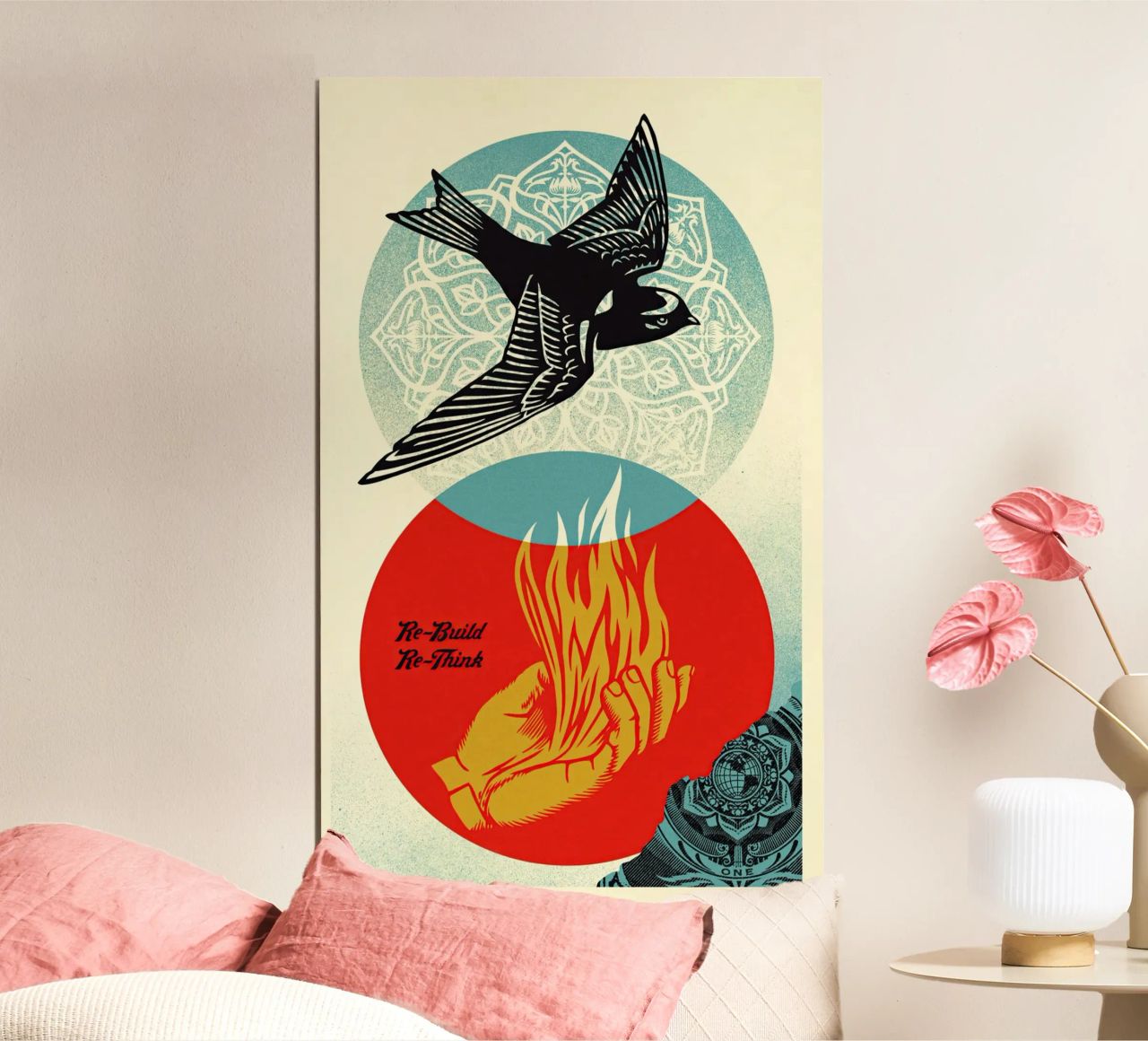 Neu bauen Neu denken Poster von American Poster