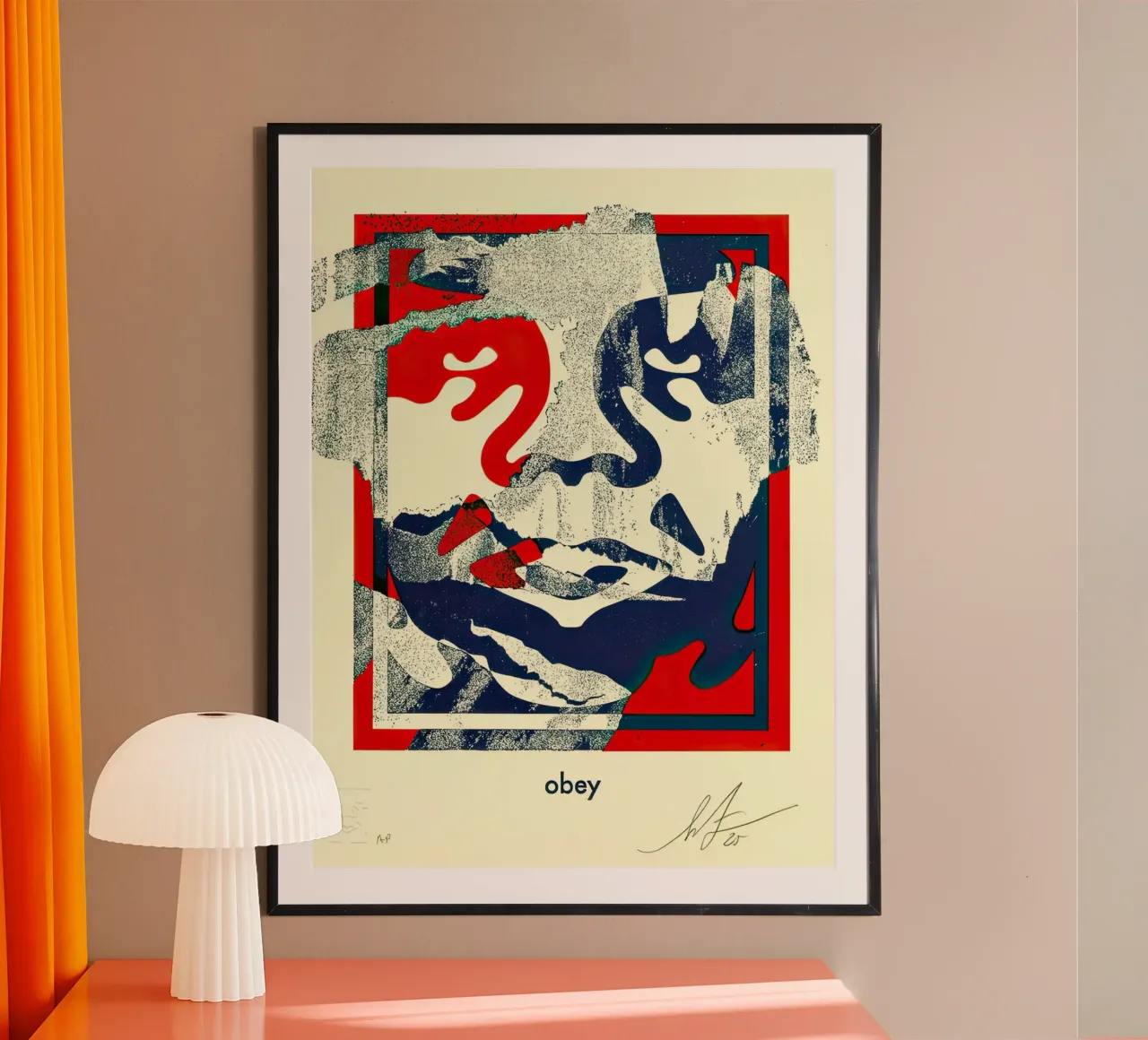 Torn Icon Letterpress poster da American Poster