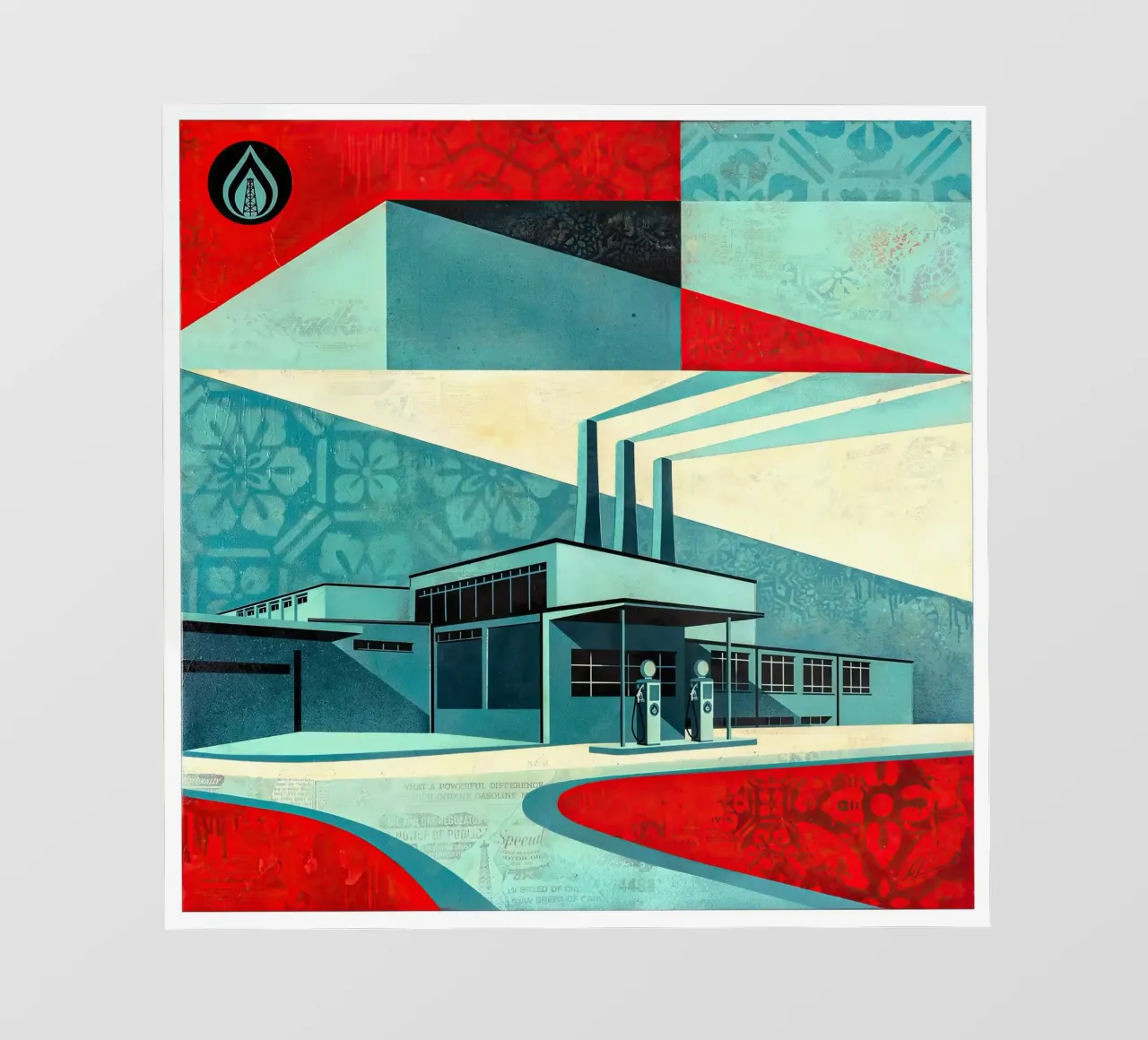 Downward Trajectory pvc cover by American Poster