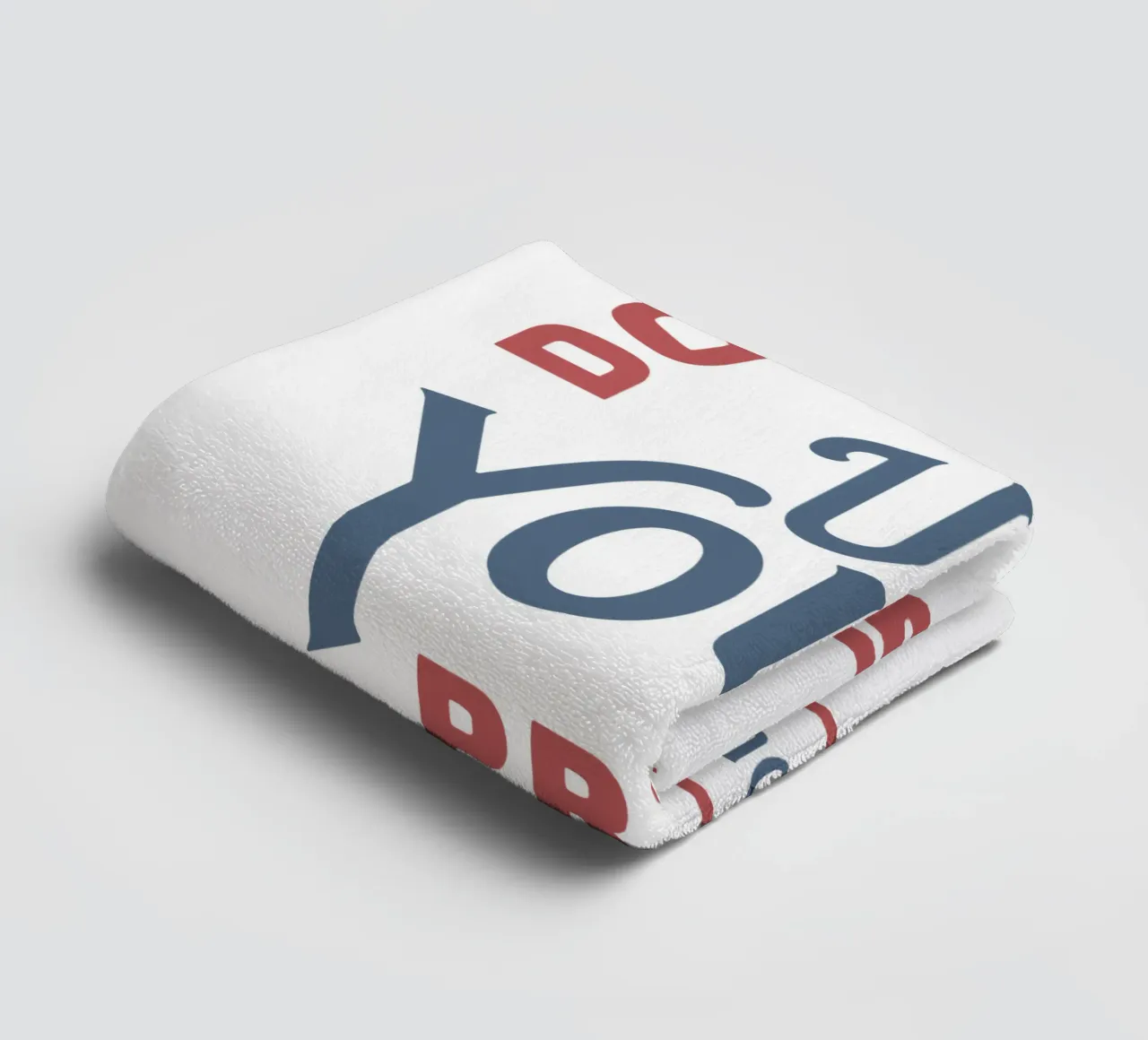 Ne vous arrêtez pas tant que vous n'êtes pas fier de vous serviette de bain de Gunawan Rb