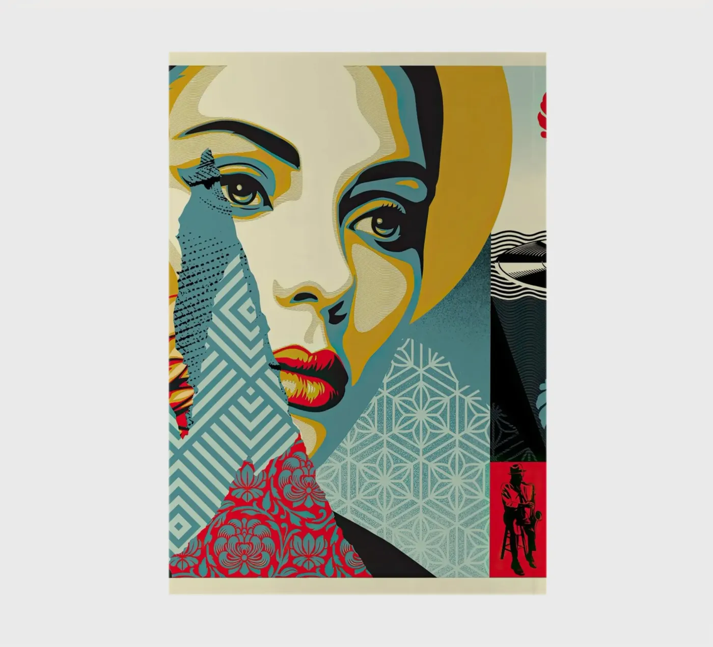 Harmonious Elements notebook by American Poster