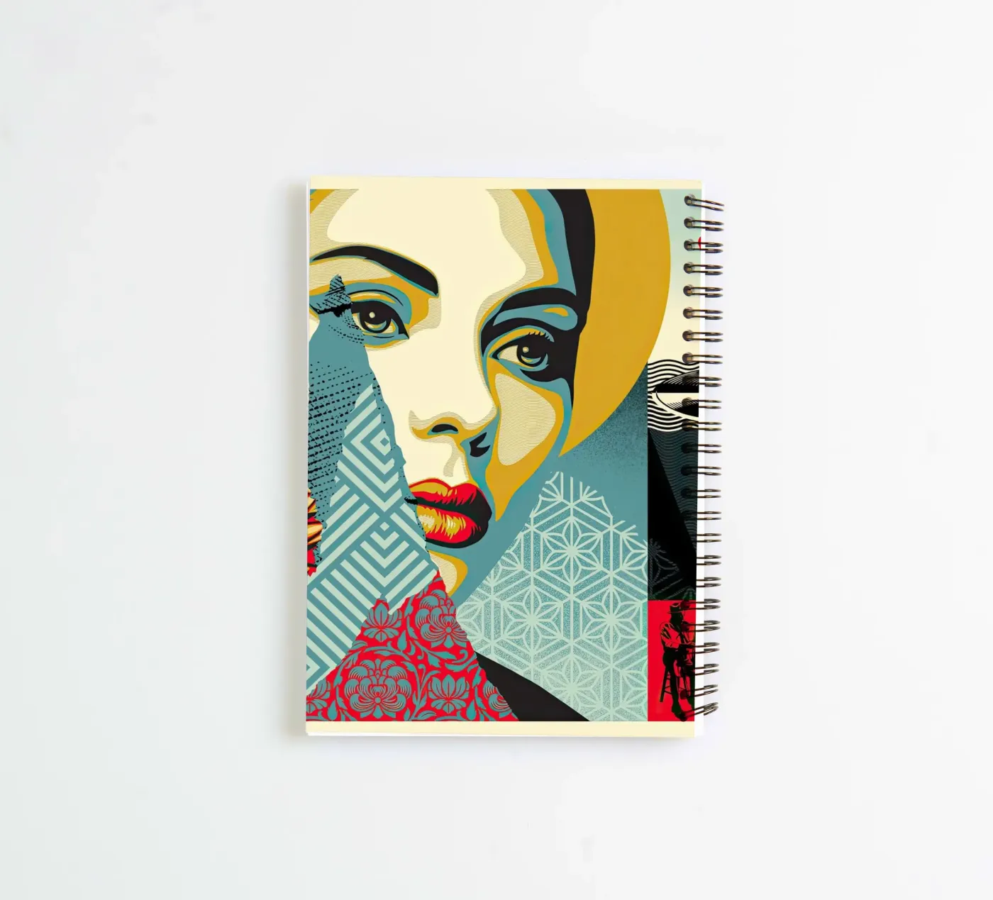 Harmonious Elements spiral notebook by American Poster