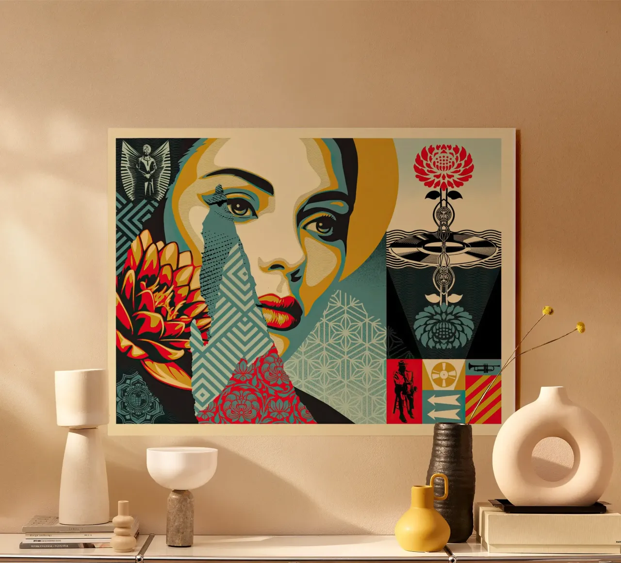 Harmonious Elements plexiglass da American Poster