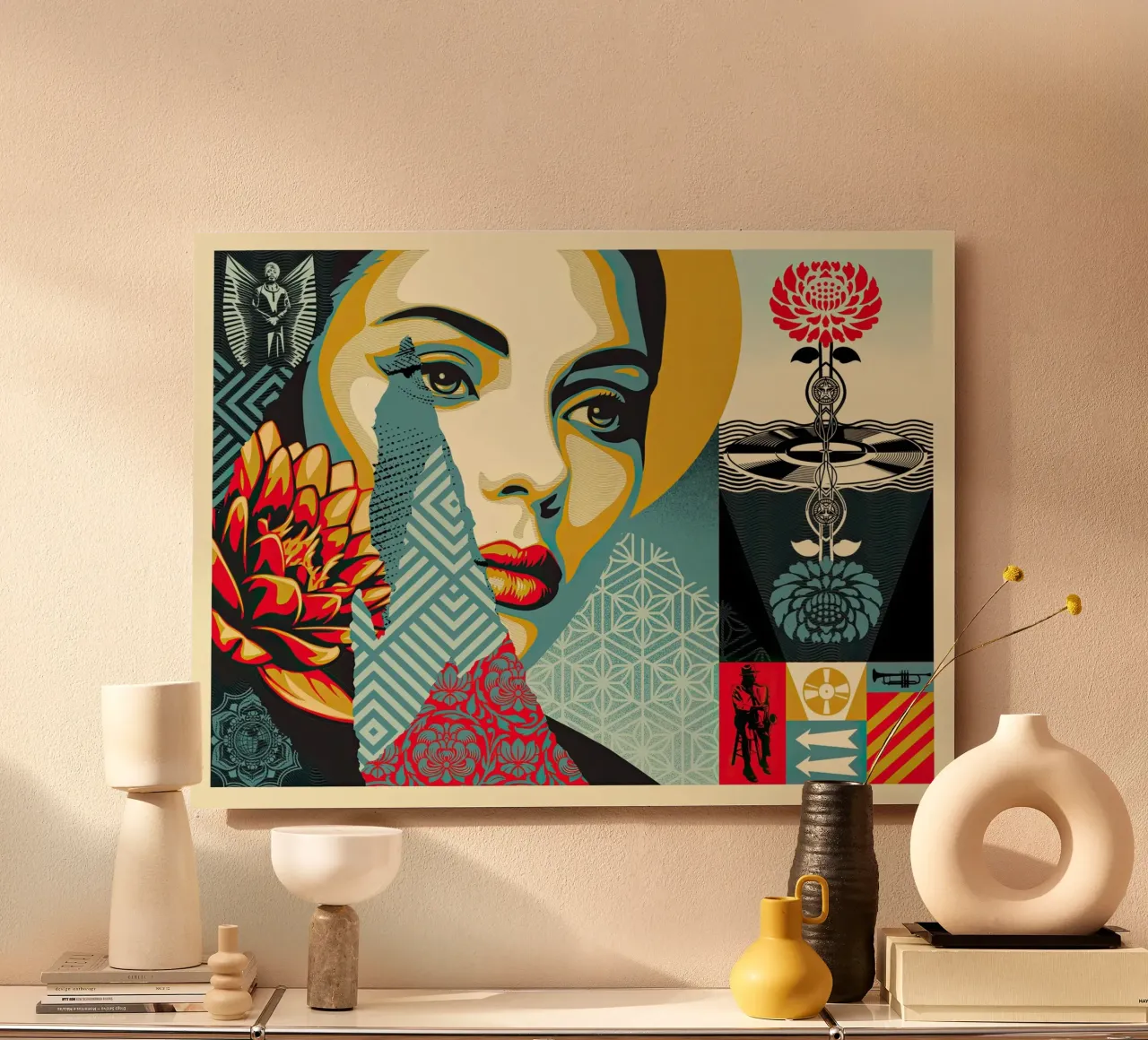 Harmonische Elemente Forex-Platte von American Poster